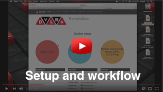 Devilbox setup and workflow